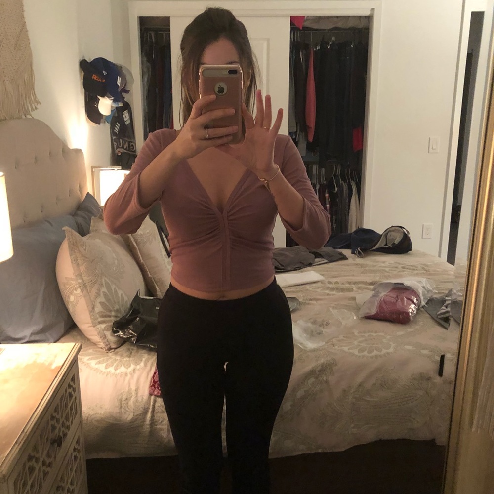 LuLu’s Dusty Rose Top